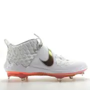 Nike Force Zoom Trout 6 Mens Baseball Cleats Size 15 Metal AT3464-105 Orange