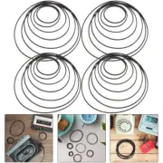50 Pcs Tape Recorder Belt Cassette Players Belts for Maintenance