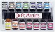 Dr. Ph. Martin's RADI05OZSETA Martin's Radiant Concentrated Water Color, 0.5 oz, Set of 14 (Set A)