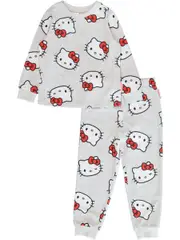 Girls 3-7 Hello Kitty Long Pj