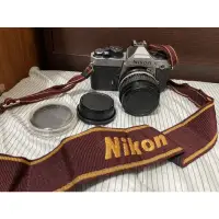 在飛比找蝦皮購物優惠-Nikon fm2 底片機械相機 + 原廠鏡頭