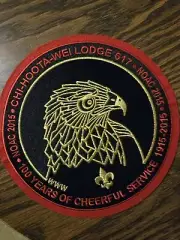 Oa Lodge 617 Chi-hoota-wei 2015 Noac Set .b1,c2,j15