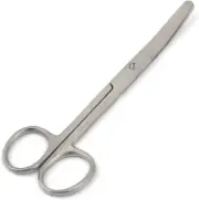 Dressing Nursing Surgical Scissors 4.5" Blunt / Blunt Curved