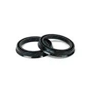 Pair SAAS Hub Centric Rings ABS Plastic 73.1mm OD 56.1mm ID Seating Flange