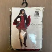 Countess Vampire Dracula Witch Sexy Costume Women NEW Cosplay Fantasy Size Large