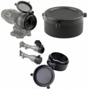 Optics Defender Riflescope Flip Cap 55-59MM Vortex Crossfire II 6-24x50 4-16x50