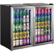 New Schmick Outdoor Triple Glazed Alfresco Bar Fridge Combo With LED Strip Light