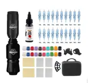 Rocket Tattoo Rotary Pen Machine Wireless Power Supply Cartridge Needles INKS