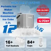 X-BULL Portable Ice Maker Machine Commercial Ice Cube 2.2L Home Bar Benchtop