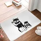 Shiba Inu Kitchen Carpet Welcome Bedroom Mat Entrance Doormat Home Decor Rug