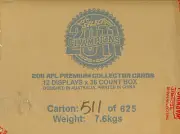 2011 Select AFL Champions Trading Cards Factory Case (12 boxes+ Case Card)