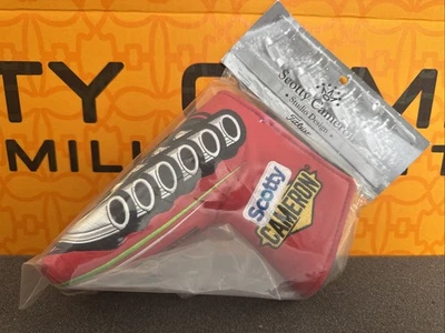 2023 Scotty Cameron Speed Shop V12 Red Putter Headcover Blade Head cover NOOB