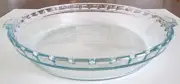 Pie Plate - Pyrex 9.5 Clear Glass Pie Plate with Handles #229 by Pyrex