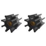 2Pcs Impeller for Jabsco 17018-0001 CEF 500177 JMP 7446 Volvo 3593573 3583602