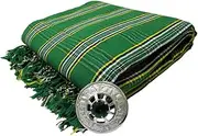 Tartanista Men's Irish Tartan/Plaid Kilt Pipers Plaid With S