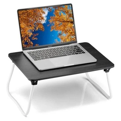 Portable Lap Desk Bed Desk Lap Table Bed Table, Laptop Stand Breakfast Black