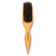 Boar Bristle Slick Back Hair Brush for Sleek Ponytail Bun & Smoothing Baby Ha
