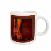 3dRose Violin or Fiddle Mug