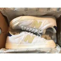 在飛比找旋轉拍賣優惠-實拍韓國限定new balance proctwt質感米白藍