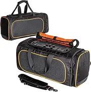 Carry Case Portable Tote Bag Backpack Travel Rugged Cover Accessories for JBL PartyBox On-The-Go/PartyBox On-The-Go Essential Portable Party Speaker,Black