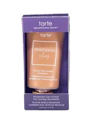 Tarte Amazonian Clay 16 Hour Full Coverage Foundation 53H DEEP HONEY 50 ml NIB
