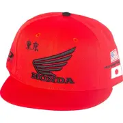 D'COR Honda Factory Hats Red OSFA 70-136-1