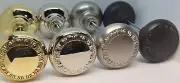 Solid Core Heavy Duty Brass Doorknob. 2-1/4" Fancy Egg & Dart Sleek Design new