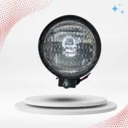 Optronics 35 Watt Incandescent Round Utility Light With Rubber Housing TL10CB