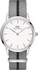Daniel Wellington Watch Iconic NATO Grey/Black DW00100679 36mm