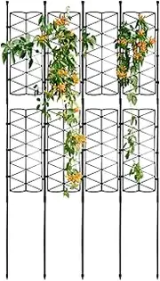 Trellis for Indoor Plants Trellis for Climbing Plants | Garden Plant Frame Lattice Post | Garden Climbing Plant Support Stand for Clematis, Precious Winding, Roses, Flower Winch