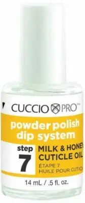CUCCIO Pro Powder Polish Dip System Milk and Honey cuticle oil step 7 - 0.5 oz
