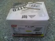 NEW Box of 2000 collated EXTERIOR 3"x.12 FRAMING NAILS for 28-degree Nail-Guns