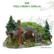 Aquarium reptile box resin decoration tree house lizard turtle climbing platform