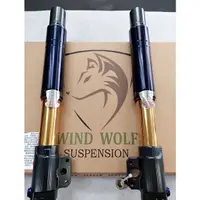 在飛比找蝦皮購物優惠-✨免運✨WIND WOLF避震器（全配)  顏色：金色內管、