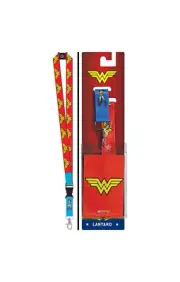 ATA Boy DC Comics Wonder Woman Lanyard Badge Holder
