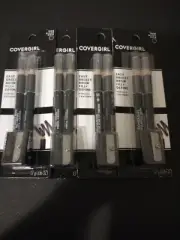 (4) Covergirl Eye Brow Liner Pencil Easy Breezy Fill + Define 500 Black LOT