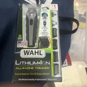 Wahl 9888-600 Men's Cordless Quick-charge Wet/Dry Trimmer - Black/Silver
