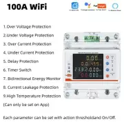 Energy Consumption Monitor with WiFi and Circuit Breaker Functionality