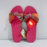 HAVAIANAS YOU ST TROPEZ 哈瓦仕 爆款 女 條紋 絲巾 平底涼鞋 拖鞋 4140714-8910W