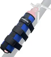 ROMASO Roll Bar Fire Extinguisher Mount for Jeep Wrangler YJ TJ JK JKU JL 2.5 Lb Fire Extinguisher Holder Bag(Blue)