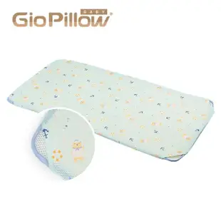 【GIO Pillow】90×120cm 智慧二合一有機棉透氣嬰兒床墊 L號(透氣床墊 可水洗床墊 嬰兒床墊 彌月禮)