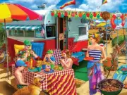 MasterPieces Trip to the Coast 300 Piece Jigsaw Puzzle By Lewis T. Johnson