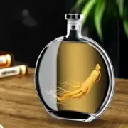Clear Lead-Free Round Glass Wine Bottle Decanter - 250ml & 500ml Barware