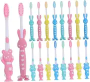 SOESFOUFU Mini Toothbrush Kids Toothbrushes 32pcs Set Soft Bristles for Children