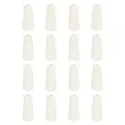 16Pcs Cord Knobs, 35mm Window Blind Tassels Wooden Pull Cord, White