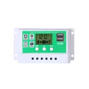 10A 20A 30A 12V 24V Solar Charger Controller PWM Battery Charger Regulator