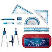 Faber Castell Stellar Geometry Set 11 Pieces Blue
