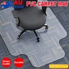 Office Home Computer Work Chair Mats Carpet Floor Pads PVC Plastic 120X90CM AUS