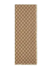 Gucci GG Wool Stole with Web