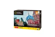 222pc National Geographic Moscow St. Basil's Cathedral 3D Puzzle Kids Toy 8+